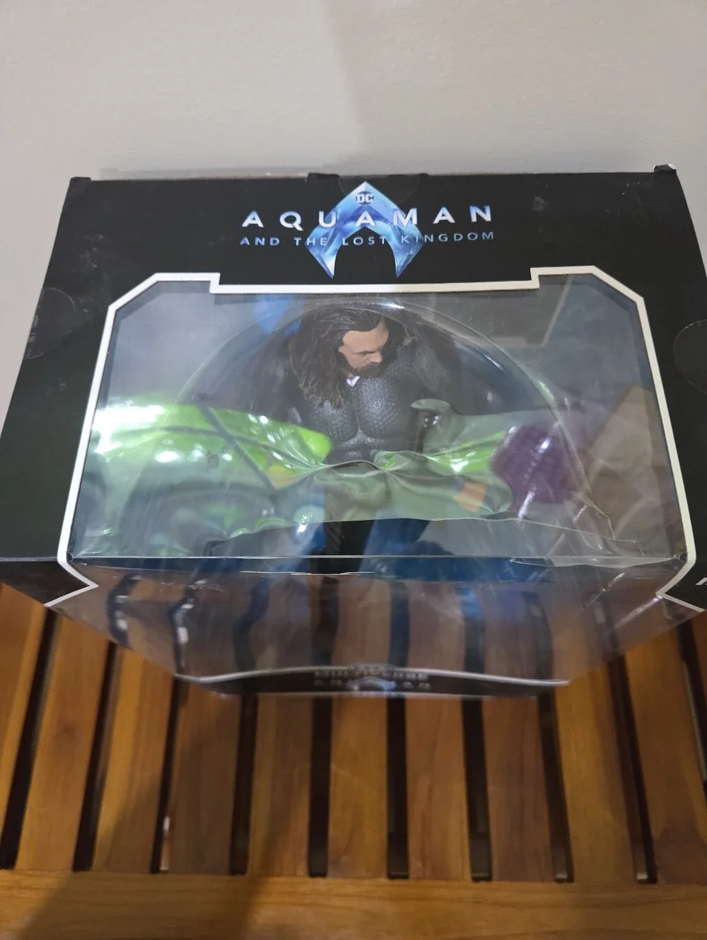 DC Aquaman 12in. Action Figure - Black and Dark Gray Armor *See Details
